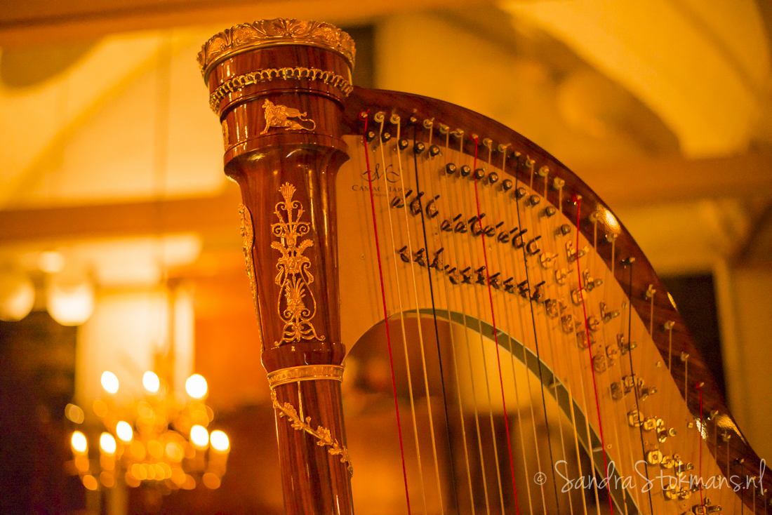 Concert in Tienhoven, Ensemble Lumaka, harp, harpiste, Sandra Stokmans, Stokmans, lifestyle fotografie