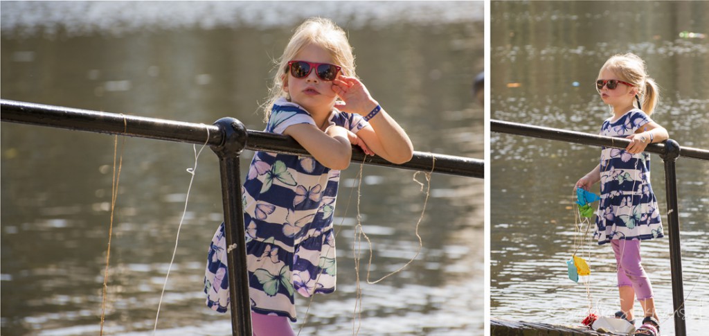 Meisje bij Hofvijver Den Haag na afloop van het initiatief van Liesje Doet, portret fotografie Sandra Stokmans