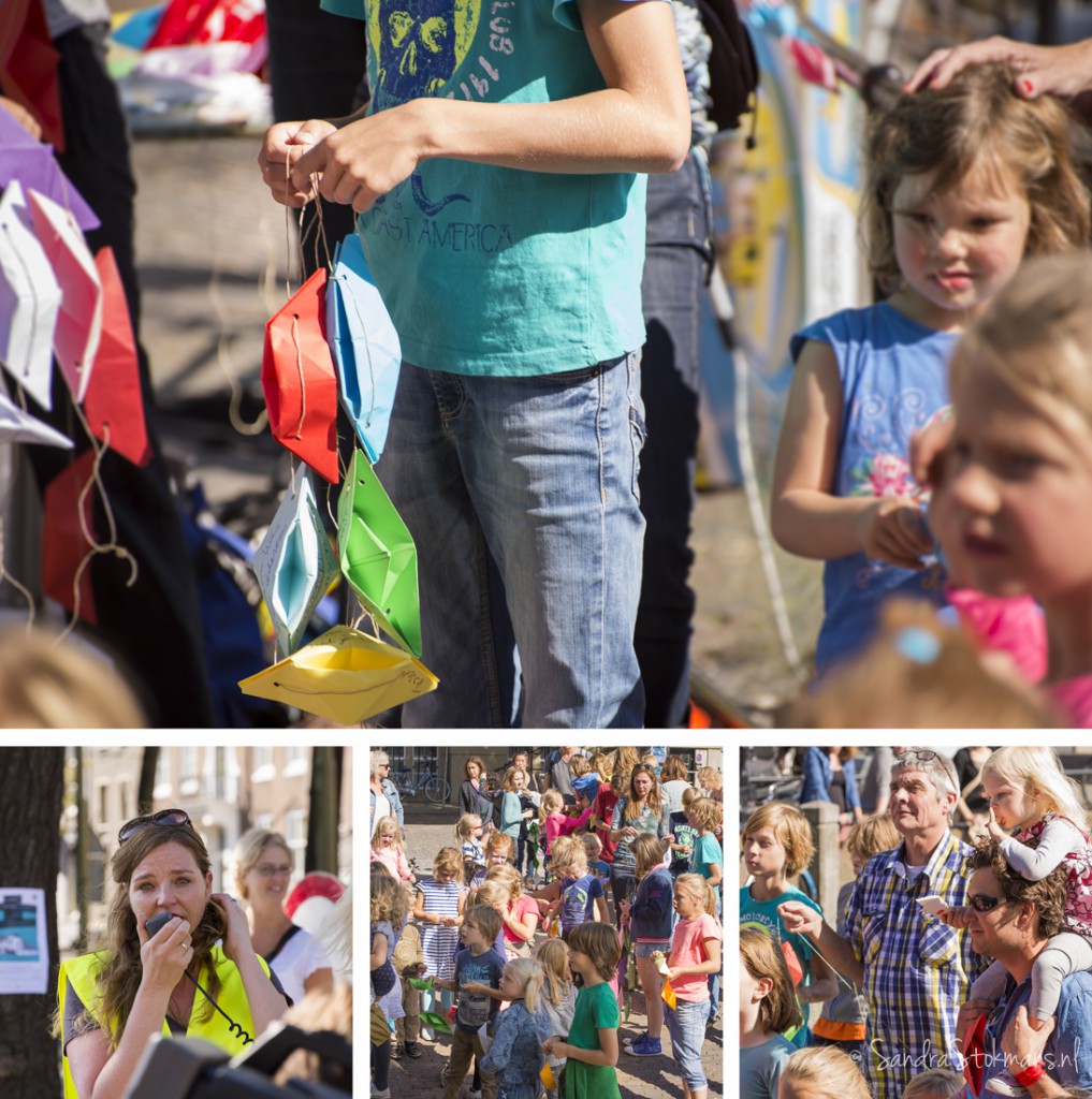 Initiatief van Non-profit organisatie Liesje Doet organiseert actie om vluchtelingenproblematiek onder de aandacht te brengen, evenement fotografie Sandra Stokmans