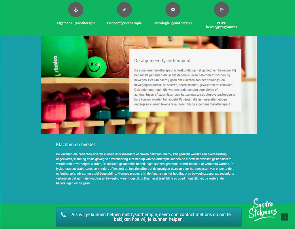 Website fotografie en Wordpress website bouwen, webdesign door Sandra Stokmans