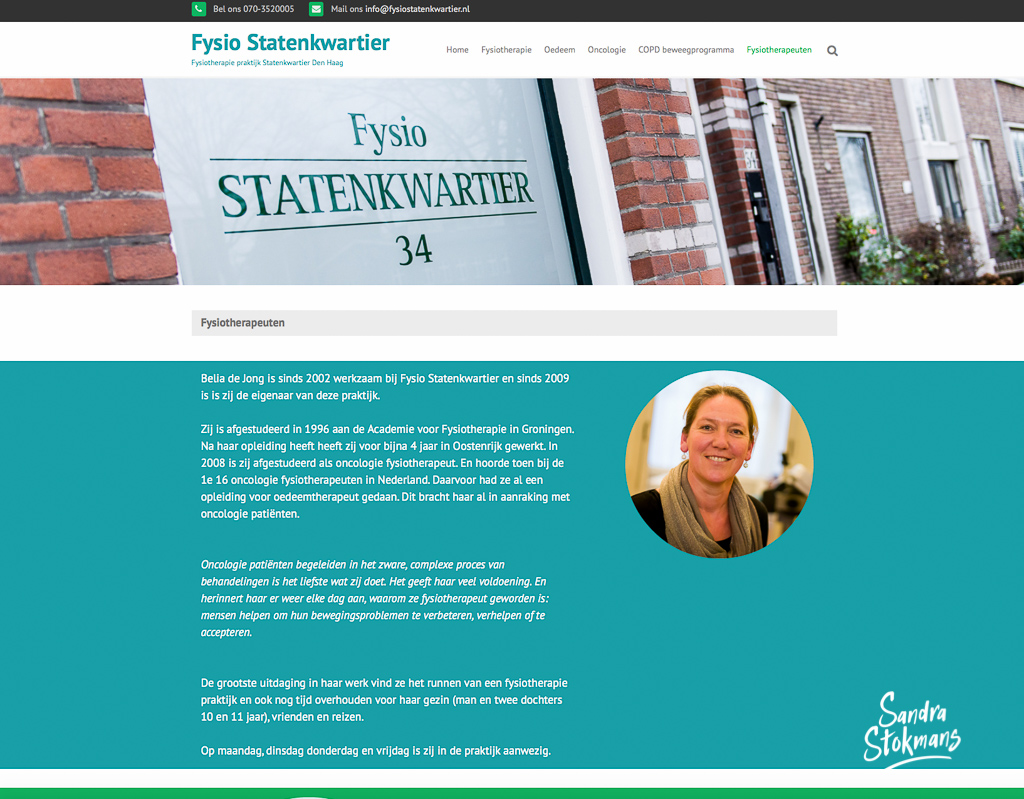 Website fotografie en Wordpress website bouwen, webdesign door Sandra Stokmans