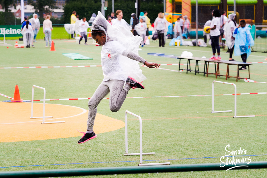 Foto reportage van Unit4 Cares Kids Sports Day in Rotterdam, foto door Sandra Stokmans Fotografie