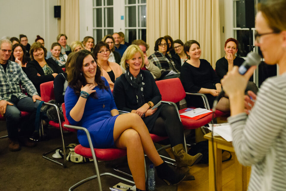 Publiek in beeld tijdens evenement fotografie, foto door Sandra Stokmans Fotografie