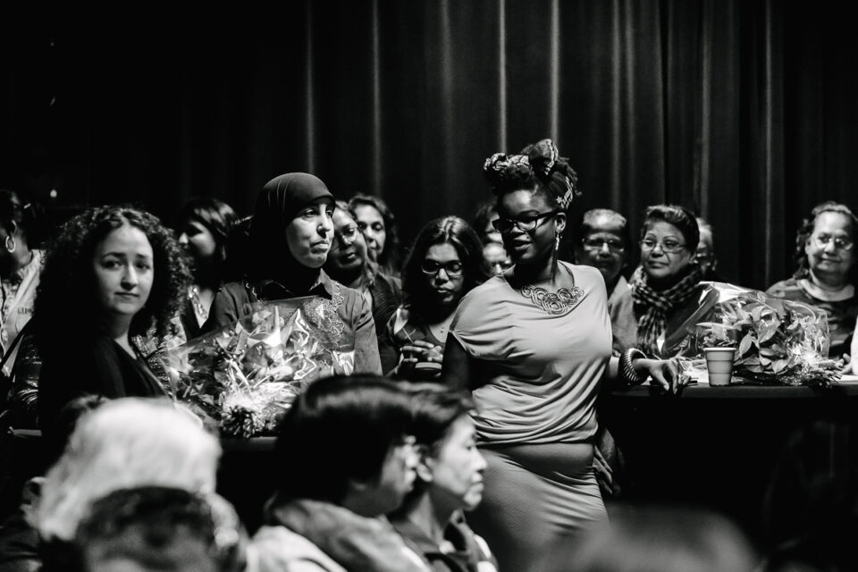 Evenement fotografie in het Vaillant Theater in den Haag, Power Vrouwen 2017, foto door Sandra Stokmans Fotografie