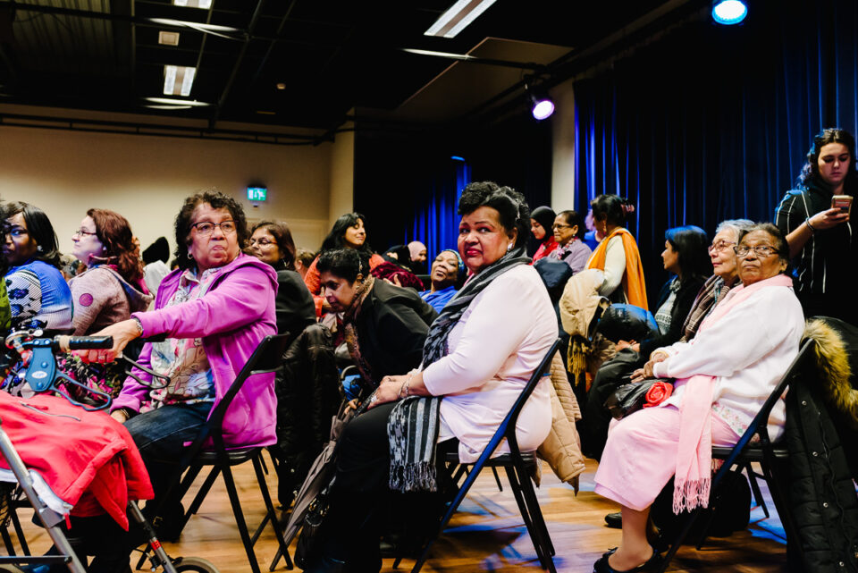 Evenement fotografie in het Vaillant Theater in den Haag, Power Vrouwen 2017, foto door Sandra Stokmans Fotografie