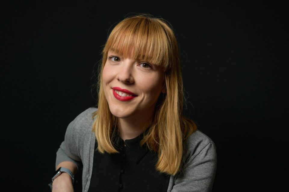 Zakelijk portret voor werkgever Hogeschool van Amsterdam, foto door Sandra Stokmans Fotografie