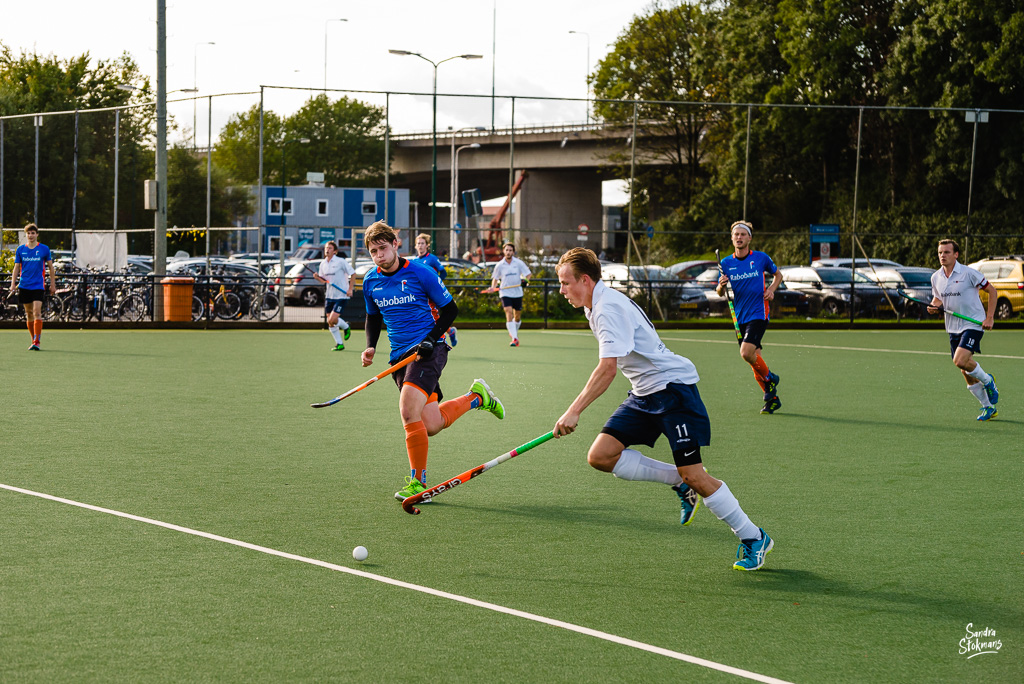 MHV Maarssen, hockey wedstrijd, reportage Heren 1 door Sandra Stokmans Fotografie