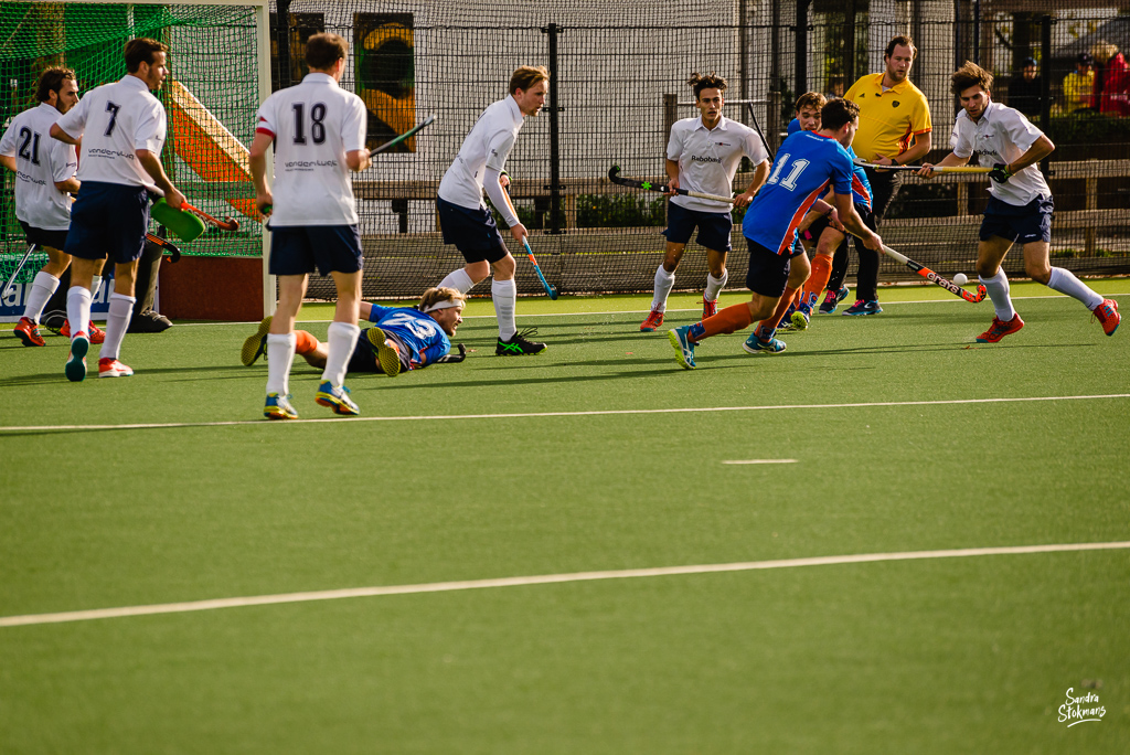 MHV Maarssen, hockey wedstrijd, reportage Heren 1 door Sandra Stokmans Fotografie