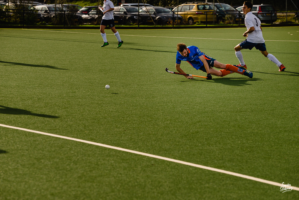 MHV Maarssen, hockey wedstrijd, reportage Heren 1 door Sandra Stokmans Fotografie