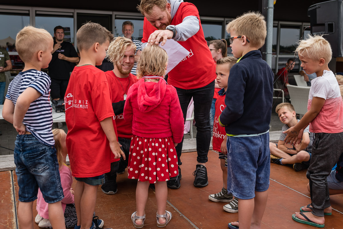 Medaille uitreiking met Martijn Fisscher en Skip Boekhorst, Hartekind Challenge 2018, Flevonice, Sandra Stokmans Fotografie