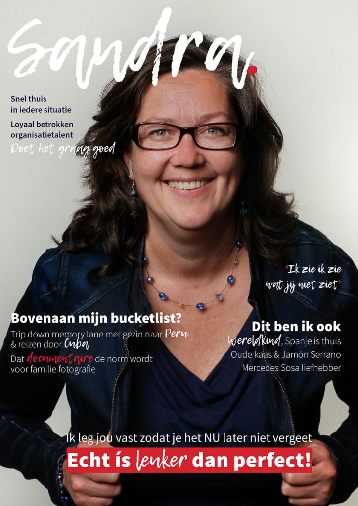 Cover van Sandra Stokmans Fotografie, gemaakt op de open coverworskhop van Kairos Consultancy