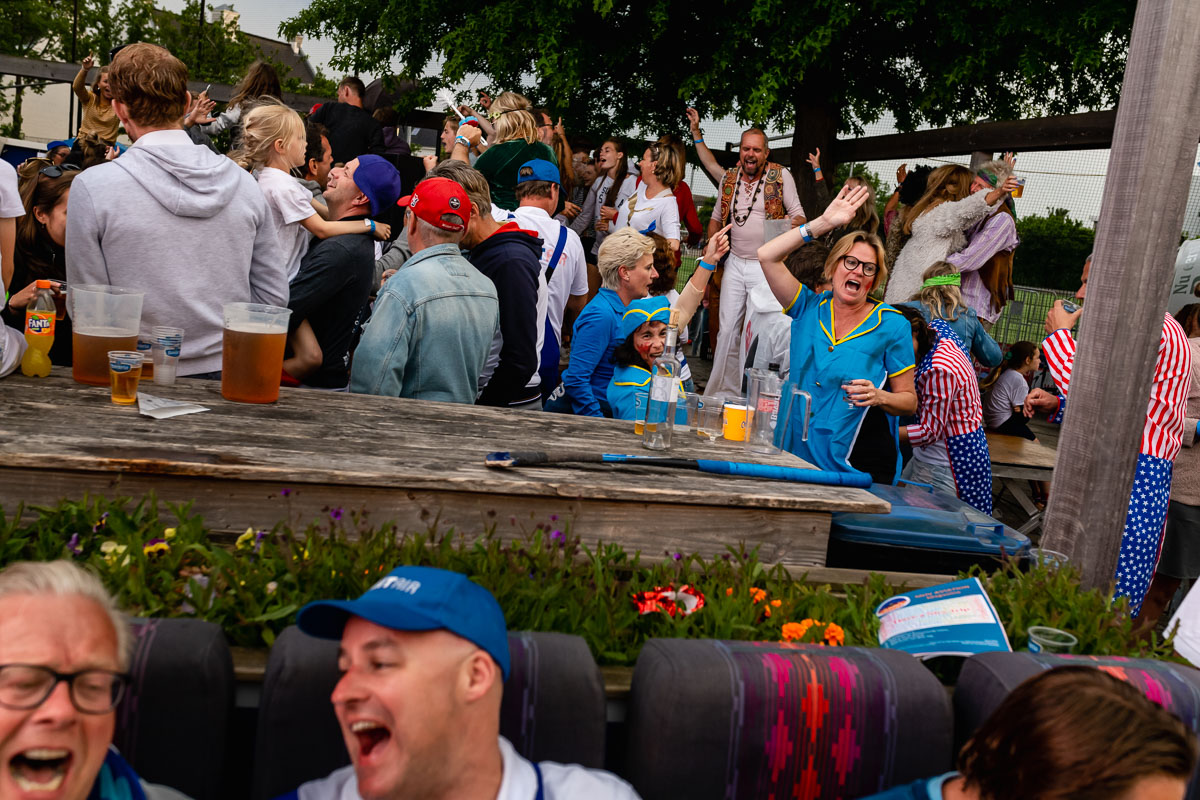 Fotograferen evenement, feesten bij het MHV familie hockeytoernooi 2019, foto door Sandra Stokmans