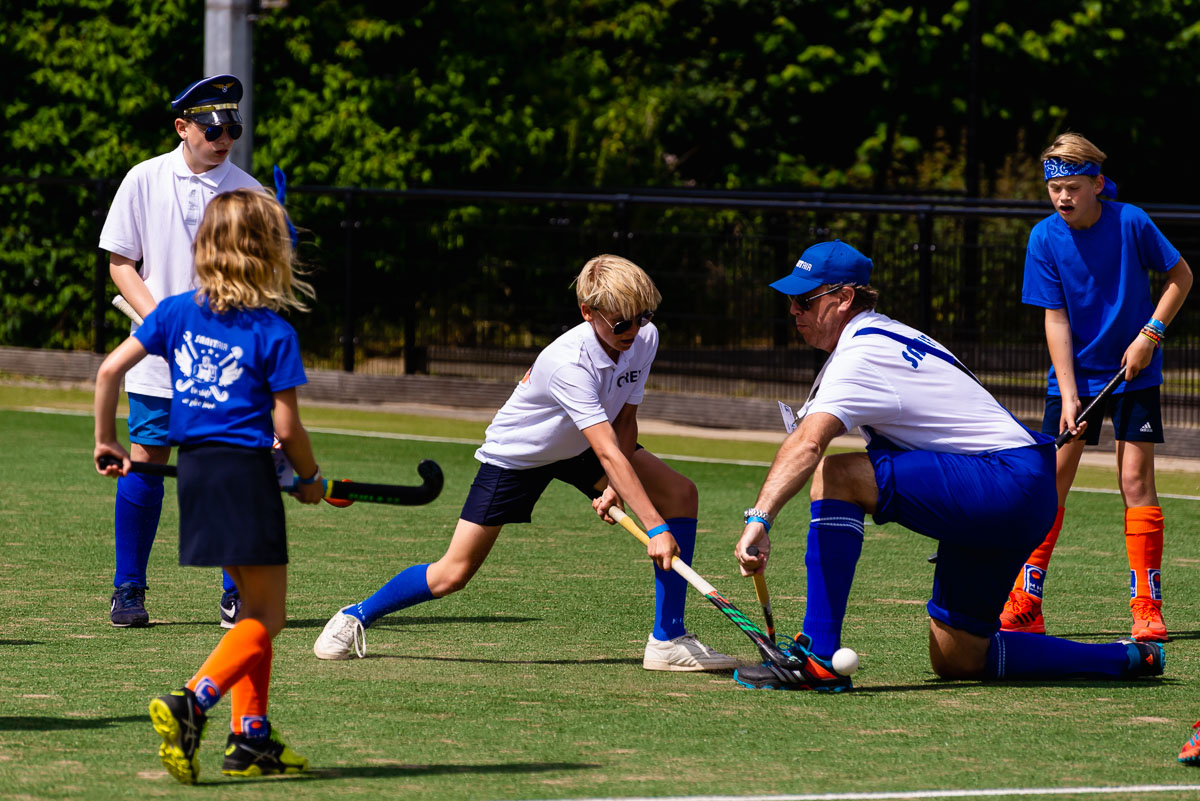 Fotograferen evenement, hockeyen bij het MHV familie hockeytoernooi 2019, foto door Sandra Stokmans