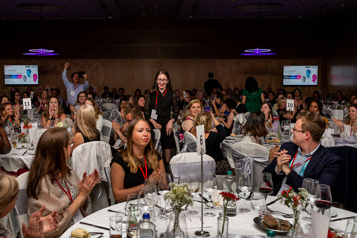 EWPN diner and award at the Hilton in Amsterdam with event photographer Sandra Stokmans Fotografie