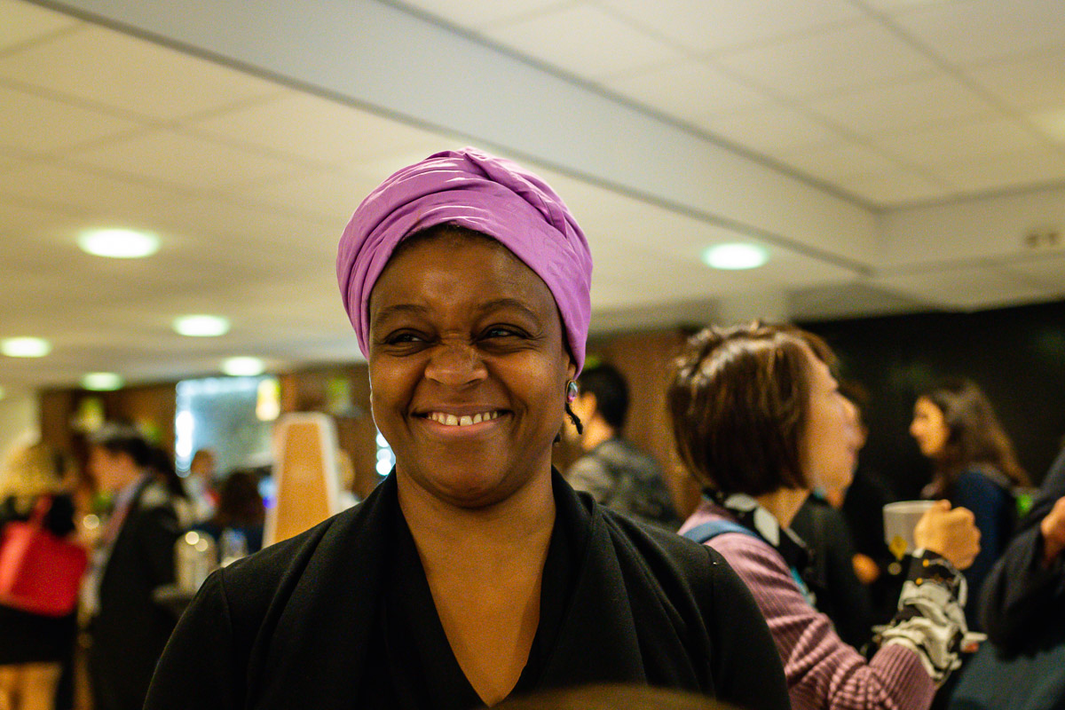 Lovely portrait of one of the attendees the EWPN Conference, with event photographer Sandra Stokmans