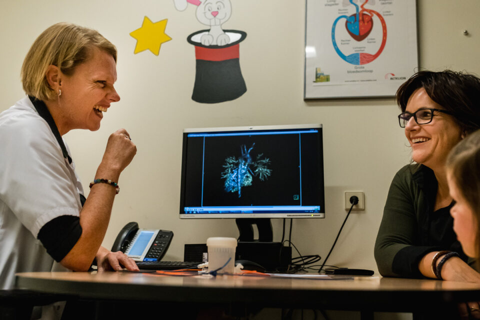 Pre operatieve screening bij het Wilhelmina Kinderziekenhuis, foto Sandra Stokmans Fotografie