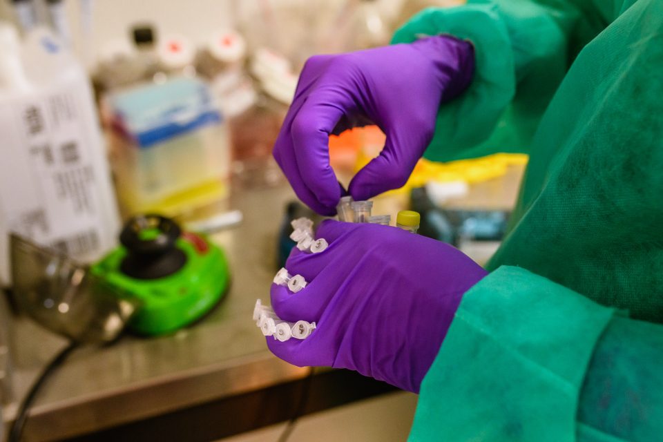 Beeldbank zorgorganisatie UMC Utrecht lab werk.